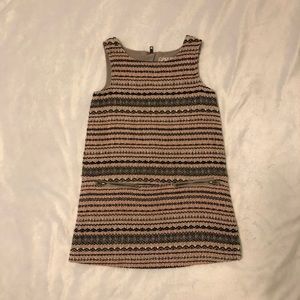 Pink/Grey Wool Mod Genuine Kids Dress